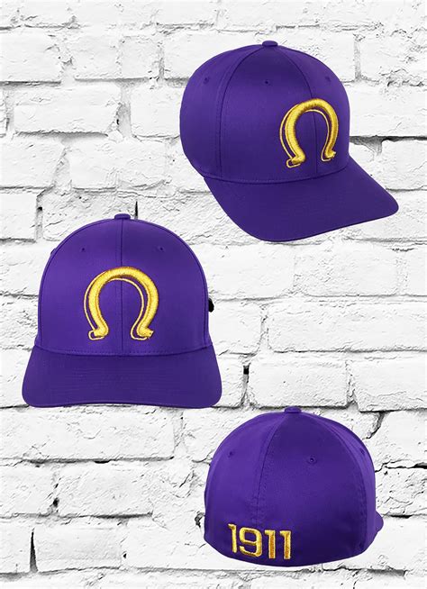 omega psi phi fitted hats.